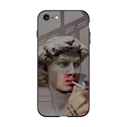 Smokin David back phone cover | glass case for iphone 7