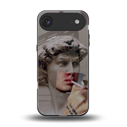 Smokin David back phone cover | glass case for iphone air