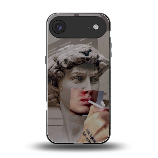 Smokin David back phone cover | glass case for iphone air