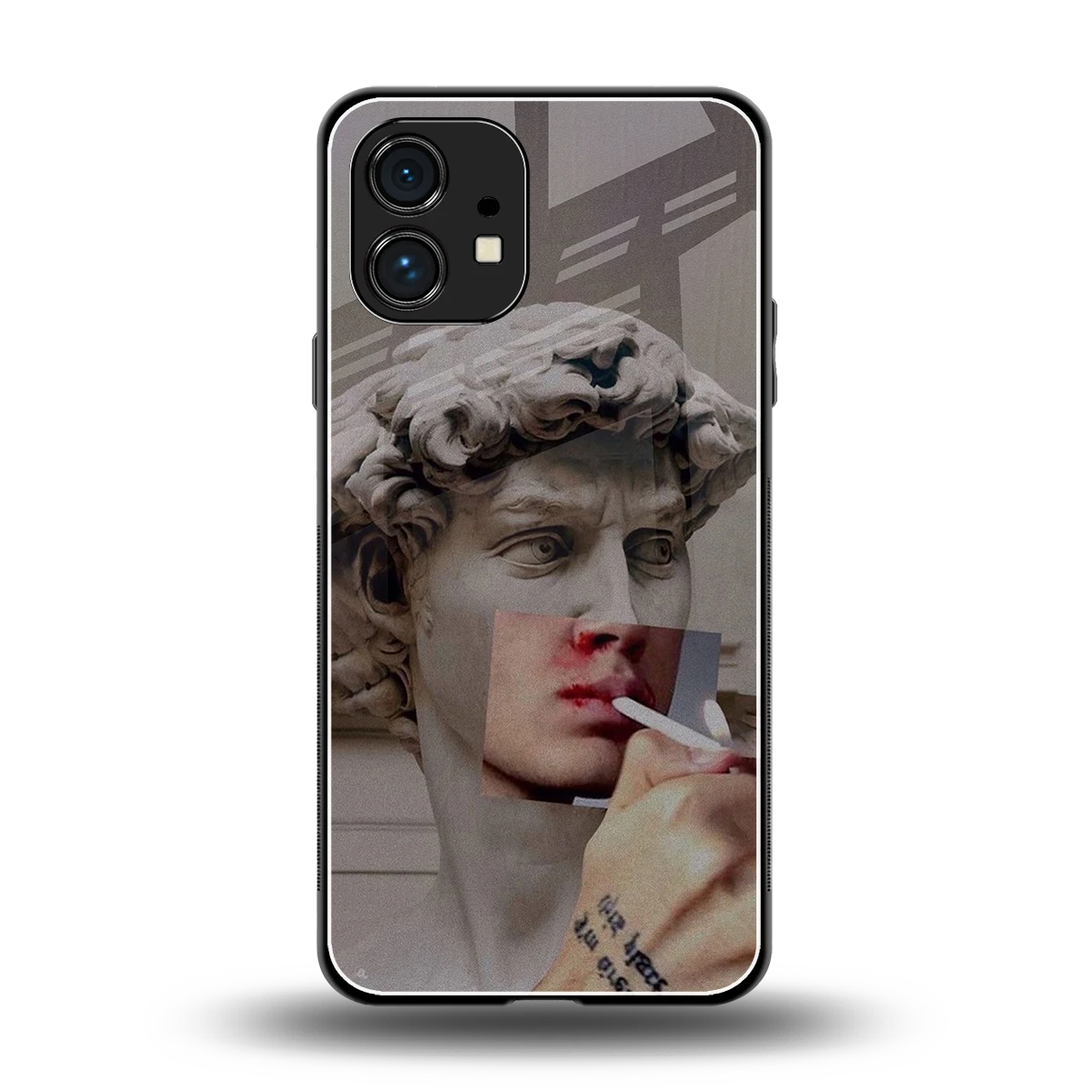 Smokin David back phone cover | glass case for nothing phone 1