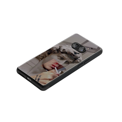 Smokin David stylish phone case for nothing phone 2a plus | glossy glass and slim fit