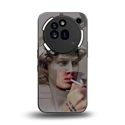 Smokin David back phone cover | glass case for nothing phone 3a pro