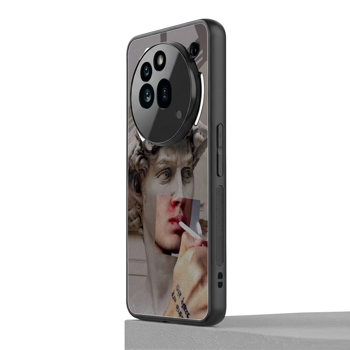 Smokin David nothing phone 3a pro mobile cover | shockproof glass phone case