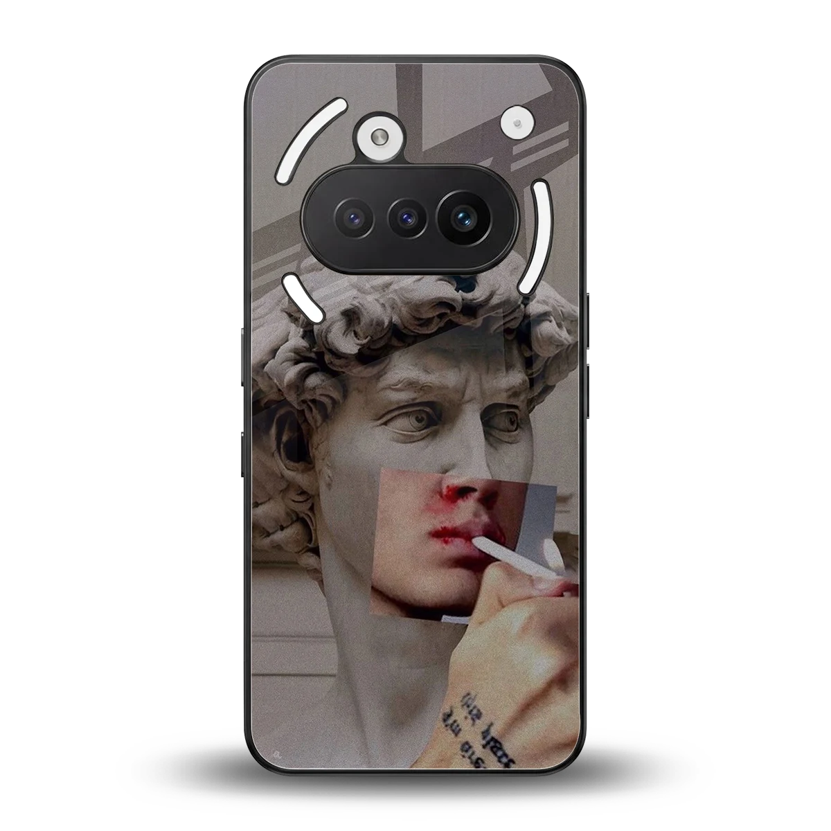 Smokin David back phone cover | glass case for nothing phone 3a