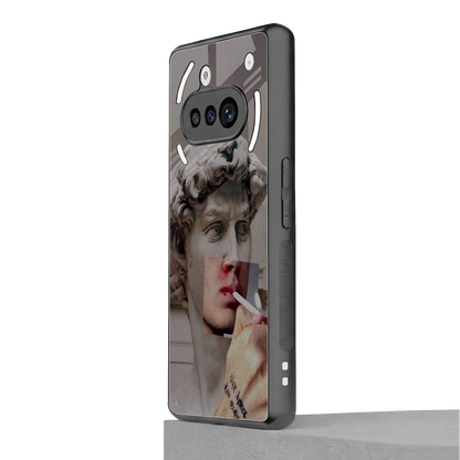Smokin David nothing phone 3a mobile cover | shockproof glass phone case