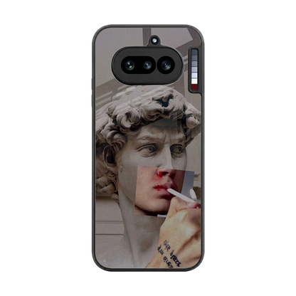 Smokin David back phone cover | glass case for nothing phone 4a