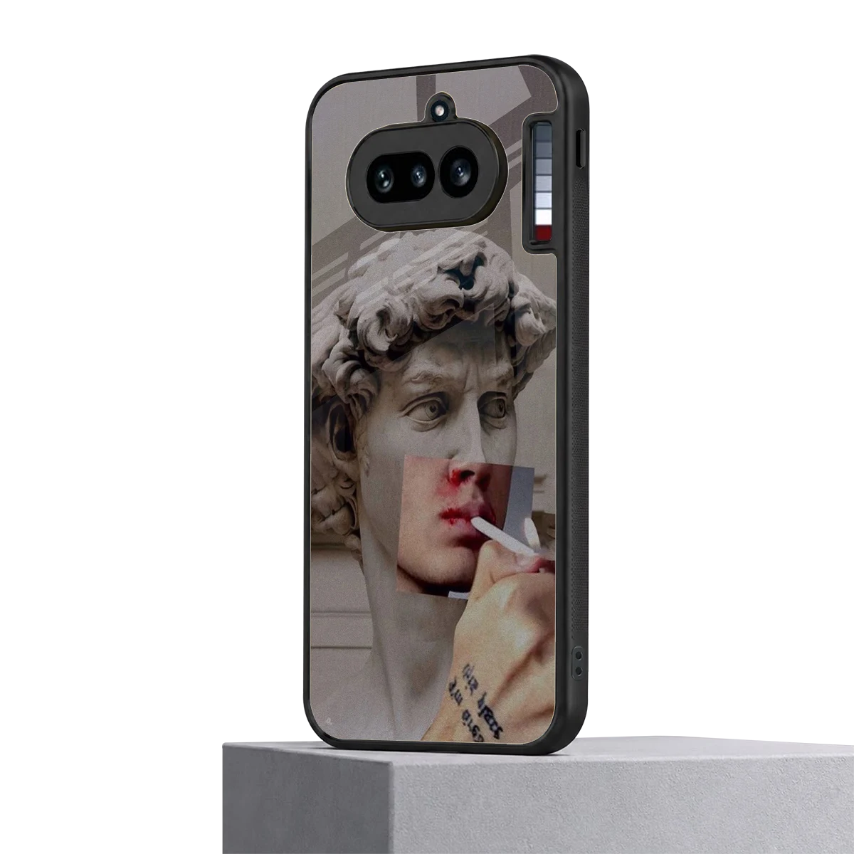 Smokin David nothing phone 4a mobile cover | shockproof glass phone case