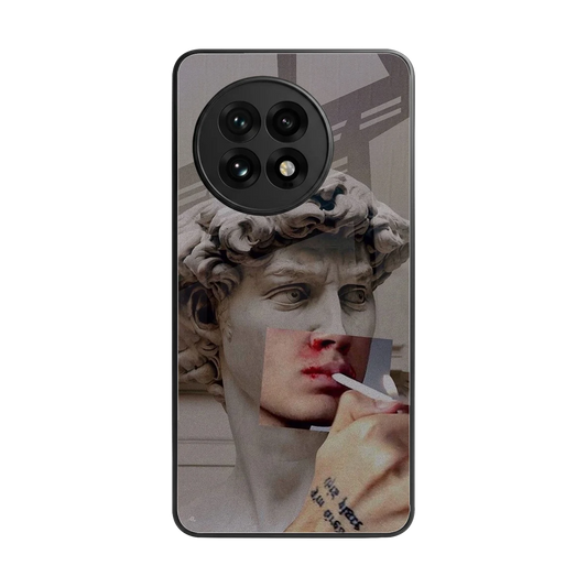 Smokin David back phone cover | glass case for oneplus 13r