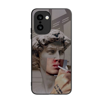Smokin David back phone cover | glass case for oneplus 15r