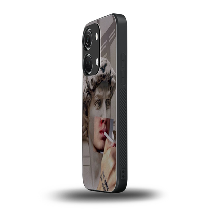 Smokin David oneplus nord 3 mobile cover | shockproof glass phone case