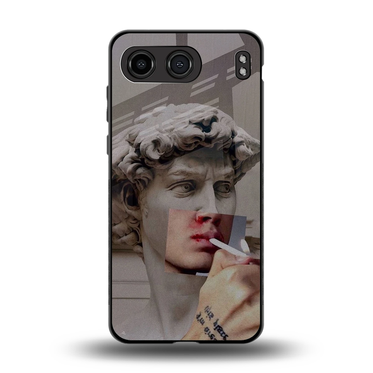 Smokin David back phone cover | glass case for oneplus nord 4