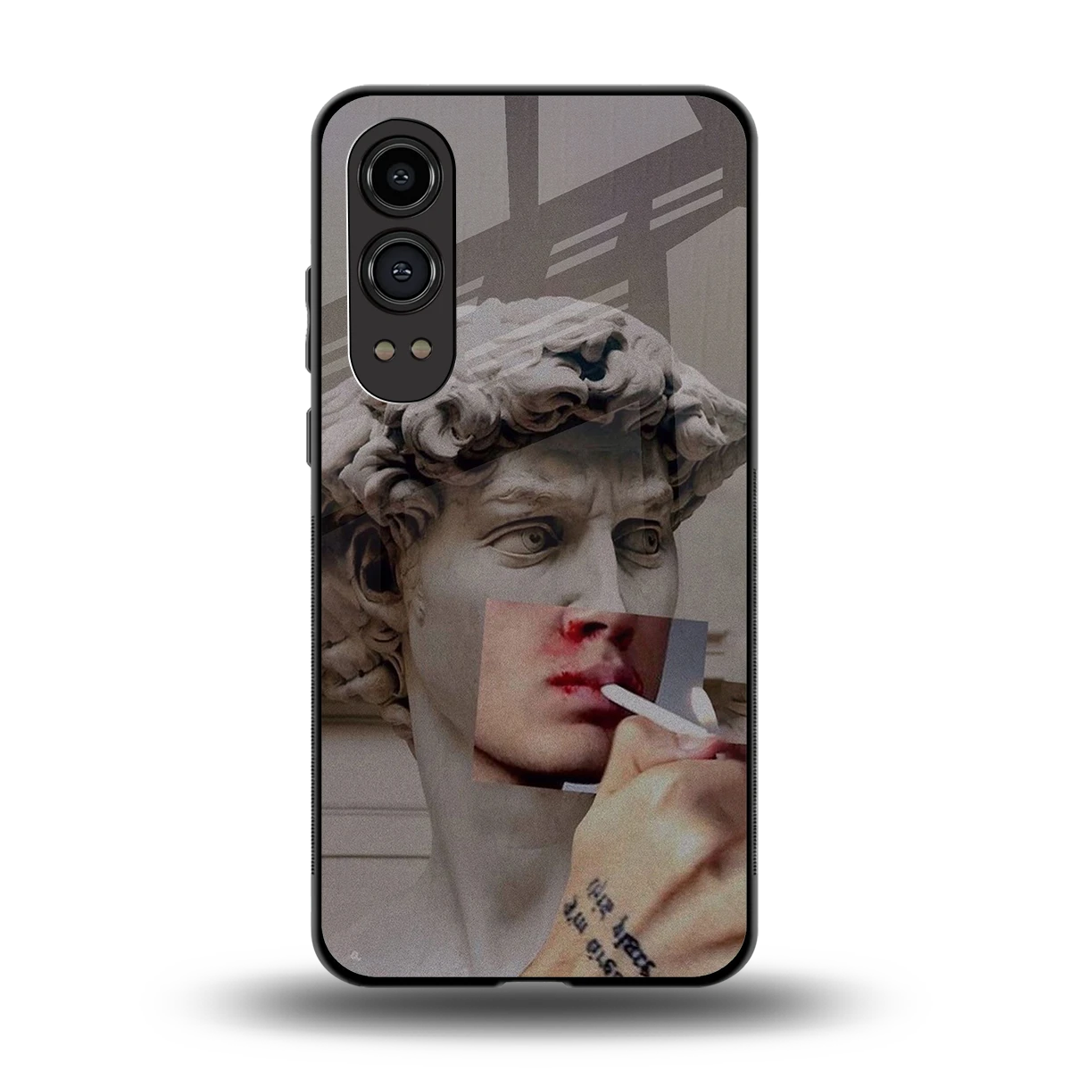 Smokin David back phone cover | glass case for oneplus nord ce 4 lite