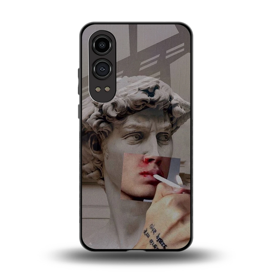 Smokin David back phone cover | glass case for oneplus nord ce 4 lite