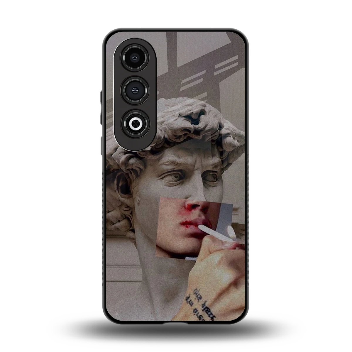 Smokin David back phone cover | glass case for oneplus nord ce 4