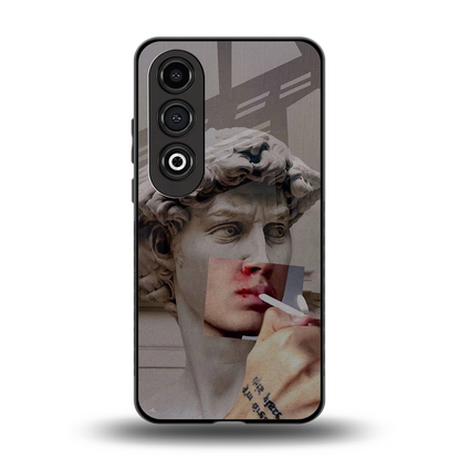 Smokin David back phone cover | glass case for oneplus nord ce 4