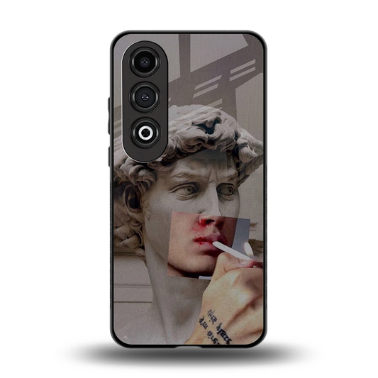 Smokin David back phone cover | glass case for oneplus nord ce 4