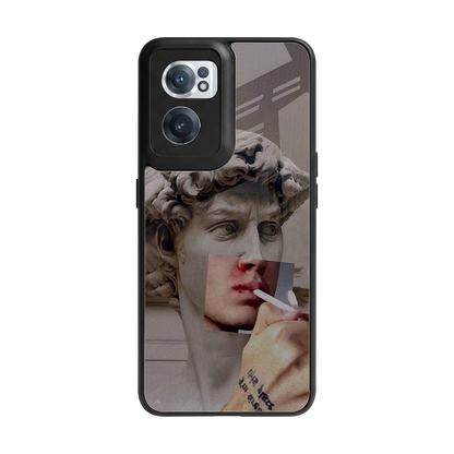 Smokin David back phone cover | glass case for oneplus nord ce 2