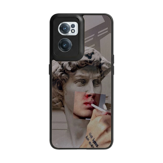 Smokin David back phone cover | glass case for oneplus nord ce 2