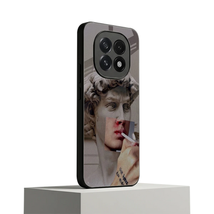 Smokin David oppo f29 5g mobile cover | shockproof glass phone case
