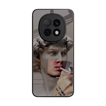 Smokin David back phone cover | glass case for oppo f29 pro 5g