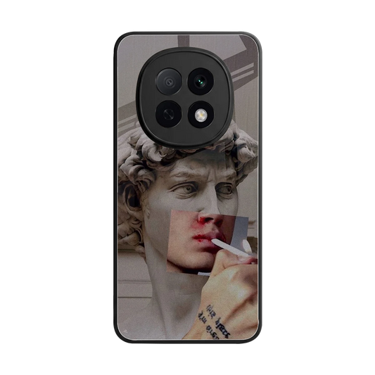 Smokin David back phone cover | glass case for oppo f29 pro 5g
