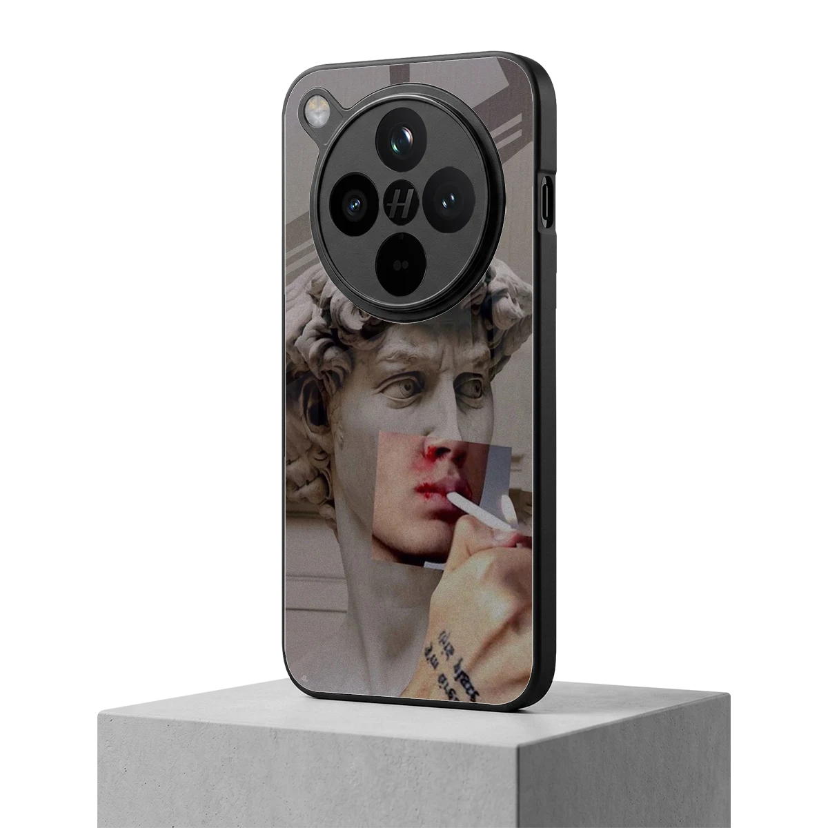 Smokin David oppo find x8 mobile cover | shockproof glass phone case
