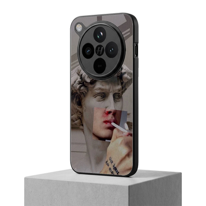 Smokin David oppo find x8 mobile cover | shockproof glass phone case