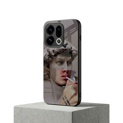 Smokin David oppo find x9 mobile cover | shockproof glass phone case
