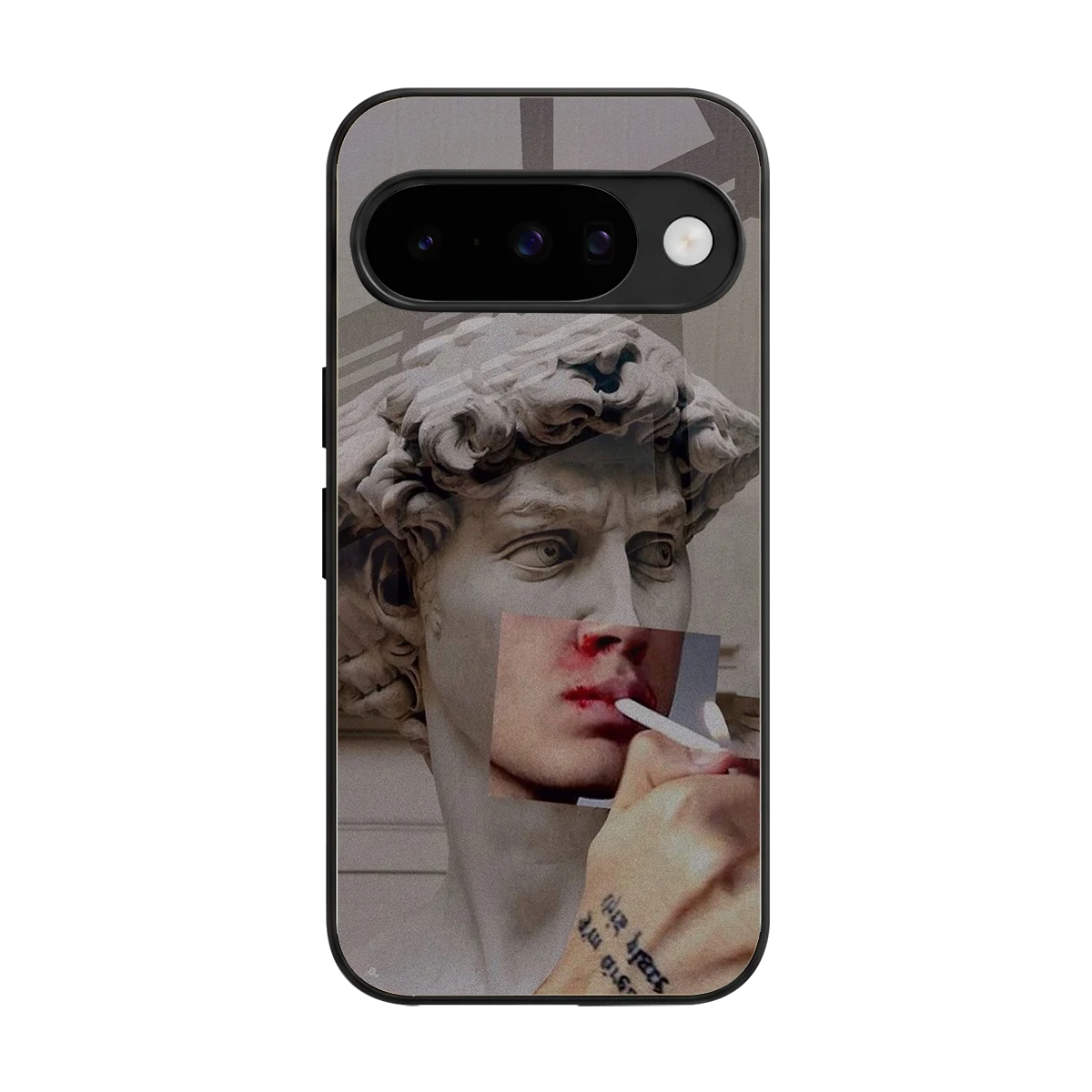 Smokin David back phone cover | glass case for google pixel 10