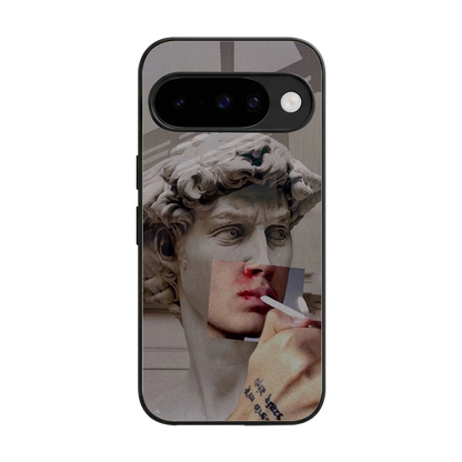 Smokin David back phone cover | glass case for google pixel 10