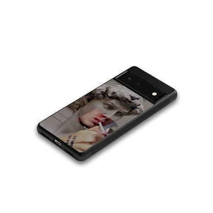 Smokin David google pixel 6 mobile cover | shockproof glass phone case