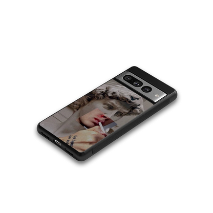 Smokin David google pixel 7 pro mobile cover | shockproof glass phone case
