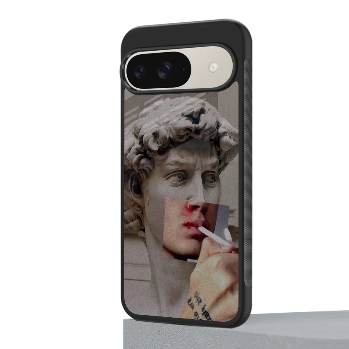 Smokin David google pixel 9 mobile cover | shockproof glass phone case