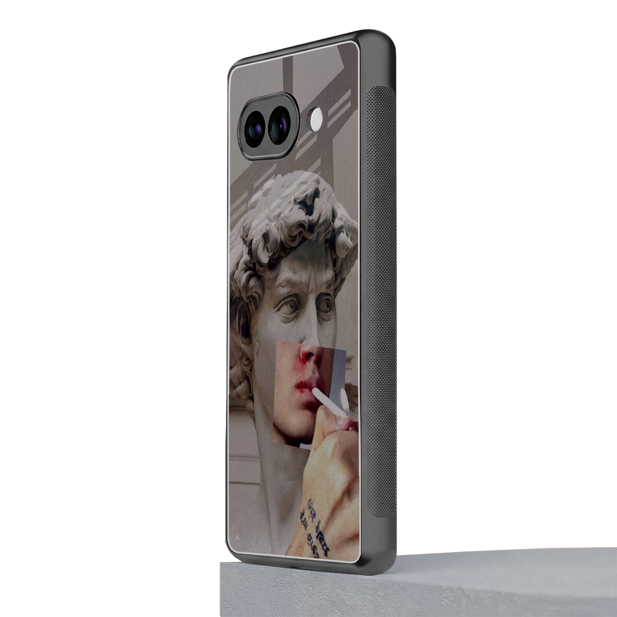 Smokin David google pixel 10a mobile cover | shockproof glass phone case