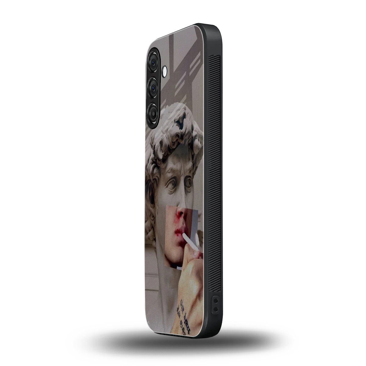 Smokin David samsung galaxy a36 5g mobile cover | shockproof glass phone case