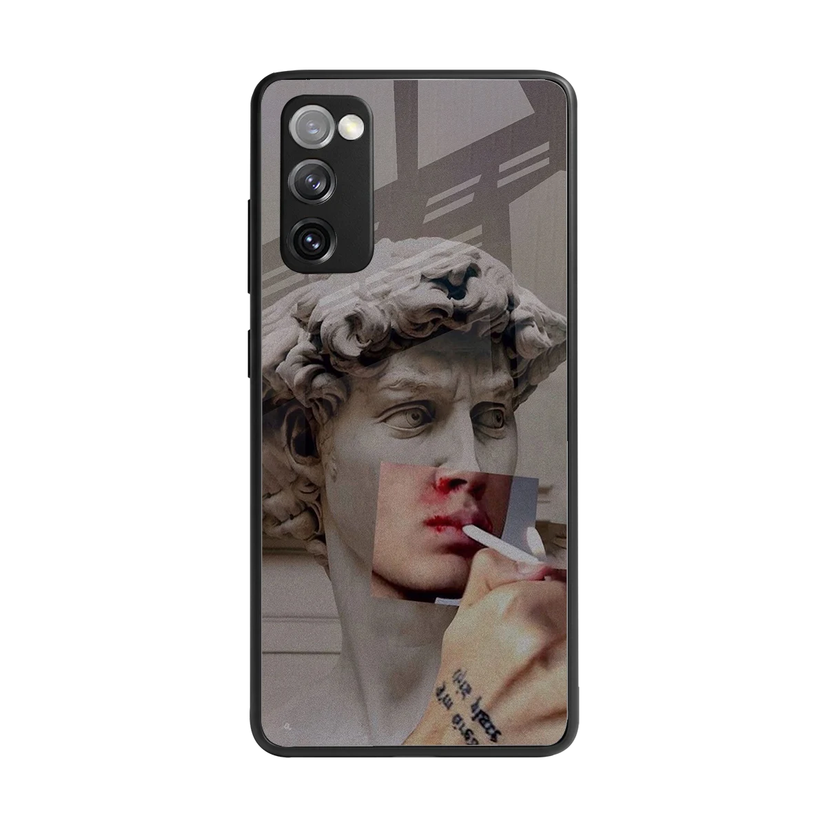 Smokin David back phone cover | glass case for samsung galaxy s20 fe