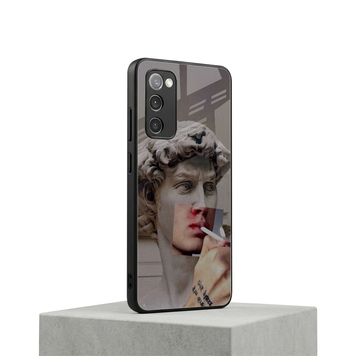 Smokin David samsung galaxy s20 fe mobile cover | shockproof glass phone case