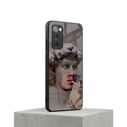 Smokin David samsung galaxy s20 fe mobile cover | shockproof glass phone case