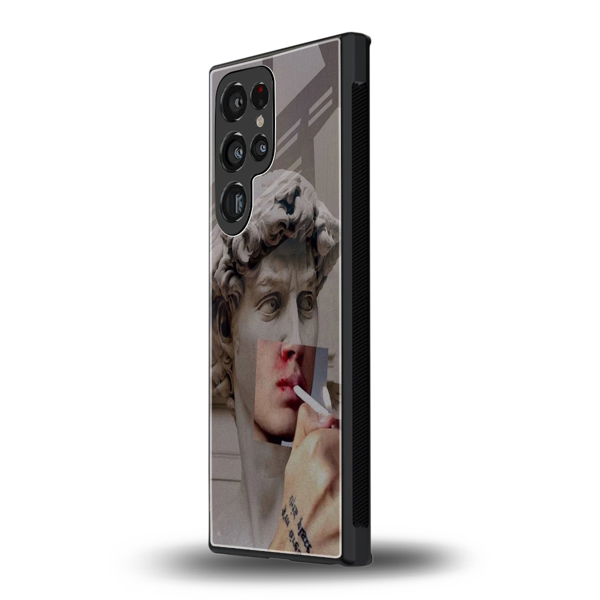 Smokin David samsung galaxy s23 ultra mobile cover | shockproof glass phone case