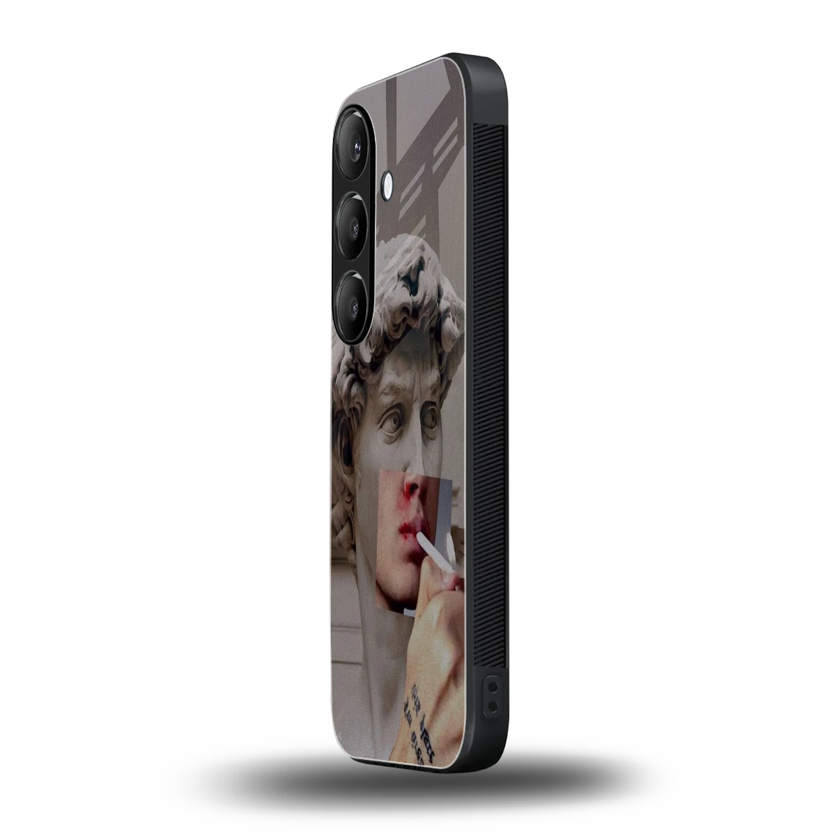 Smokin David samsung galaxy s25 mobile cover | shockproof glass phone case