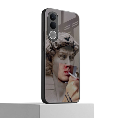 Smokin David vivo v70 fe mobile cover | shockproof glass phone case