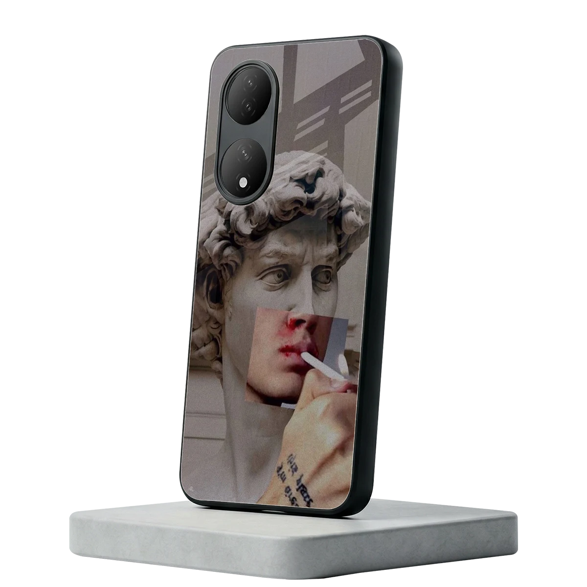 Smokin David Vivo-y100 mobile cover | shockproof glass phone case