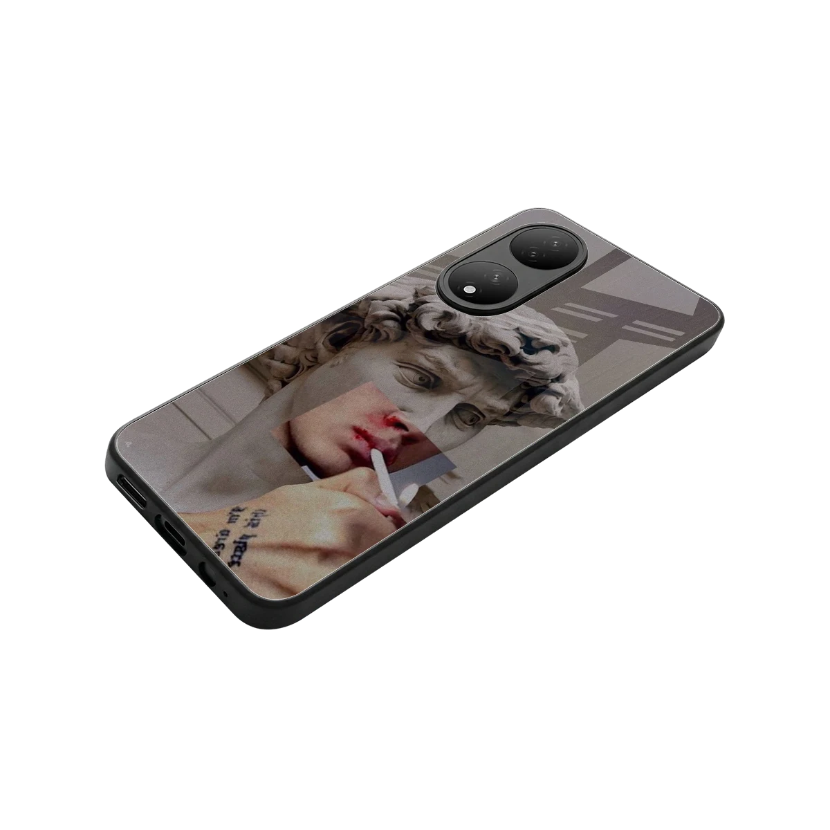 Smokin David stylish phone case for Vivo-y100 | glossy glass and slim fit