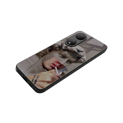 Smokin David stylish phone case for Vivo-y100 | glossy glass and slim fit