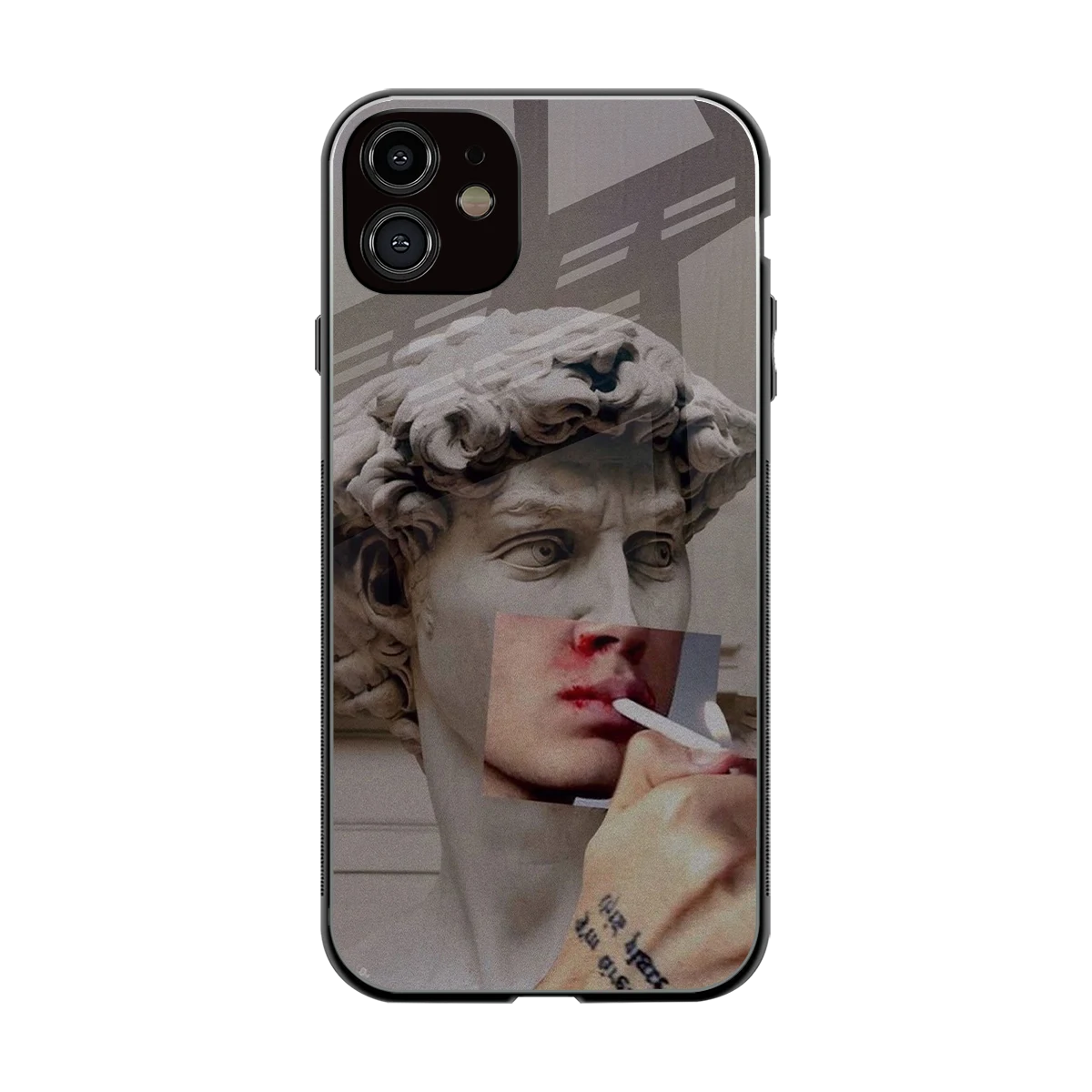 Smokin David back phone cover | glass case for iphone 11