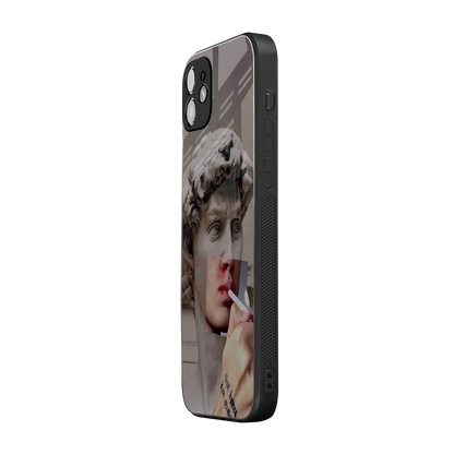 Smokin David iphone 11 mobile cover | shockproof glass phone case