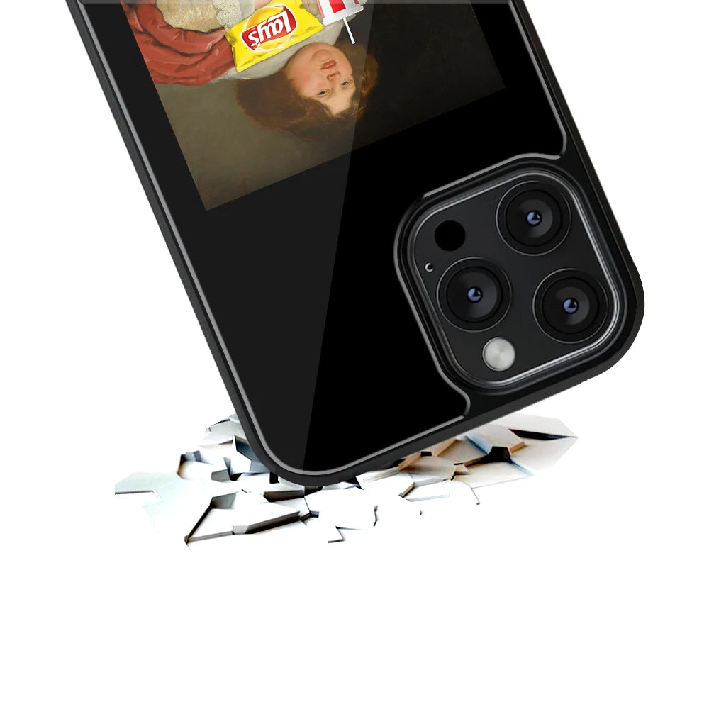 Durable Glass Back Mobile Case for iPhone, Samsung, OnePlus, Google Pixel, Redmi, Vivo, Oppo