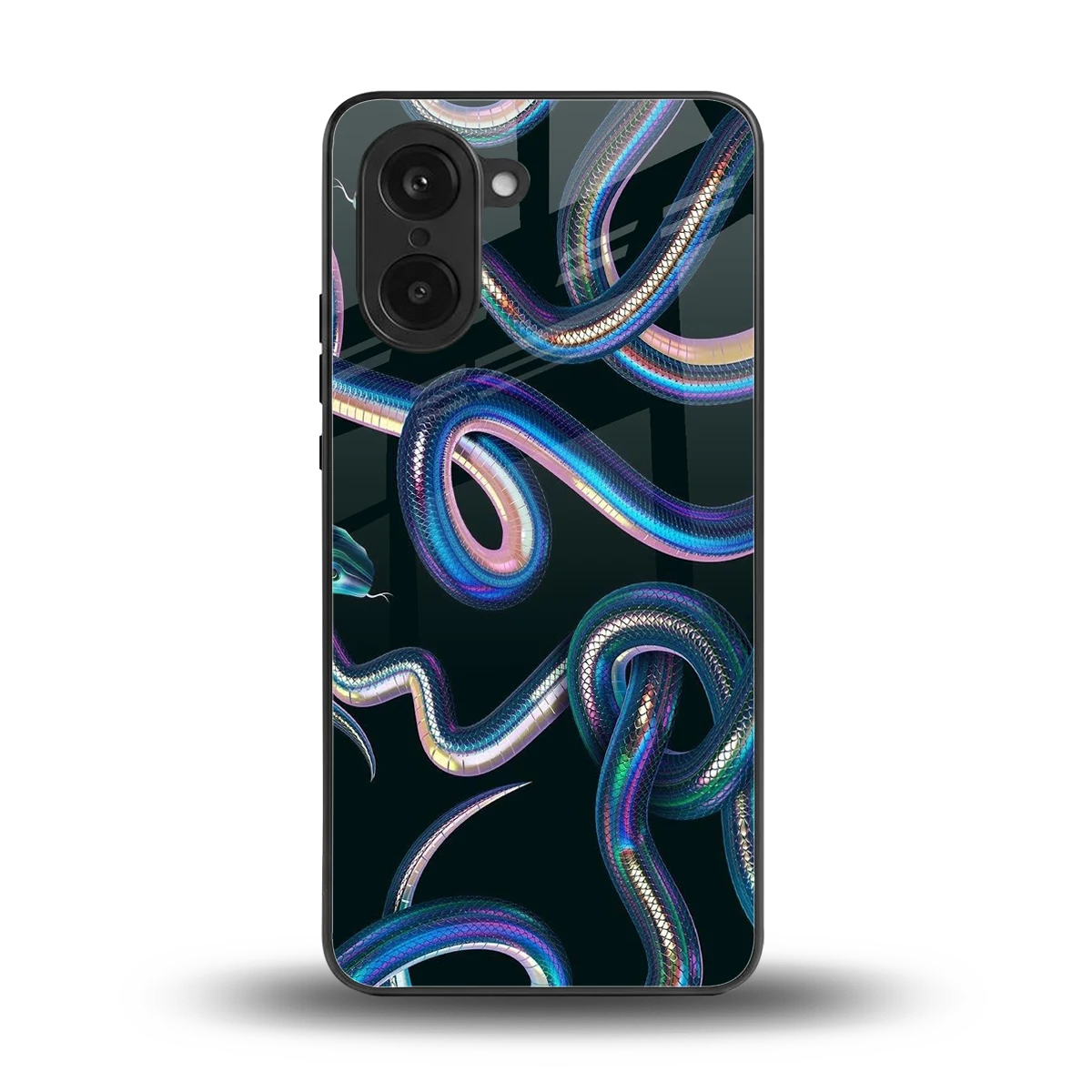 Snakes back phone cover | glass case for oneplus nord ce5 5g