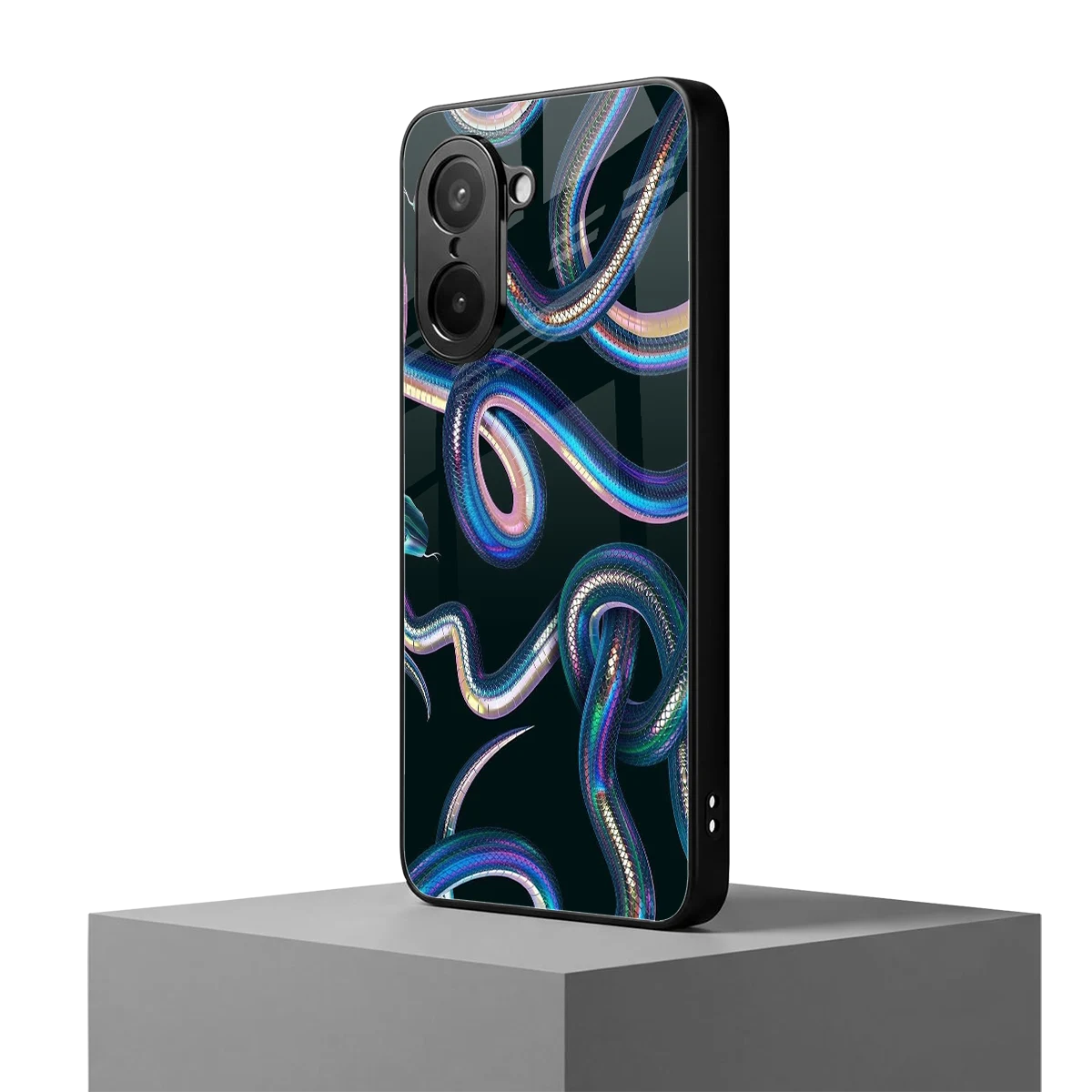 Snakes oneplus nord ce5 5g mobile cover | shockproof glass phone case