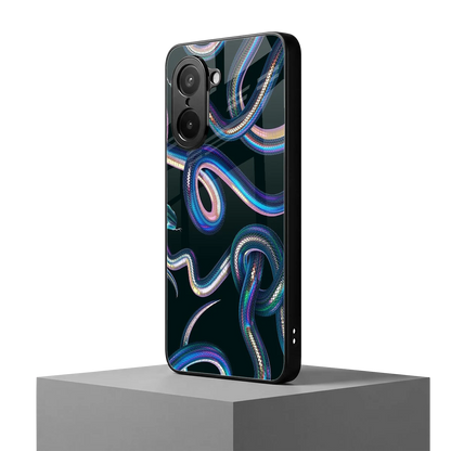 Snakes oneplus nord ce5 5g mobile cover | shockproof glass phone case